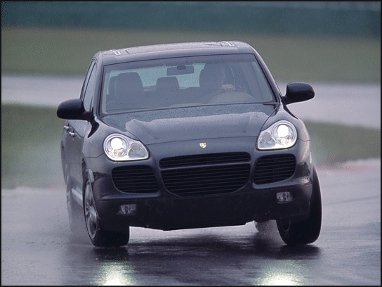 2004 Porsche Cayenne Turbo on the street (Photo: Porsche)