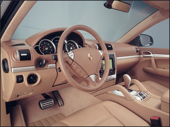 2004 Porsche Cayenne interior (Photo: Porsche)