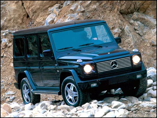 Mercedes G500 2002