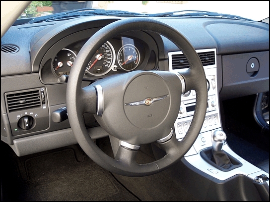 2003 Chrysler Crossfire interior (Photo: Trevor Hofmann, Canadian Auto Press)