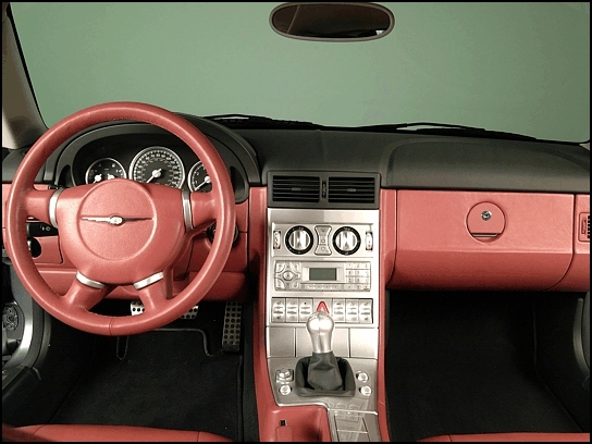 2003 Chrysler Crossfire interior (Photo: DaimlerChrysler )